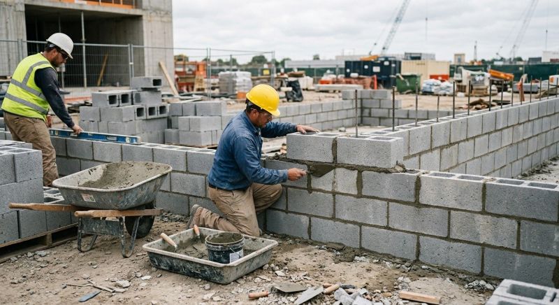 Concrete Blocks Installation in Norwalk, CT
